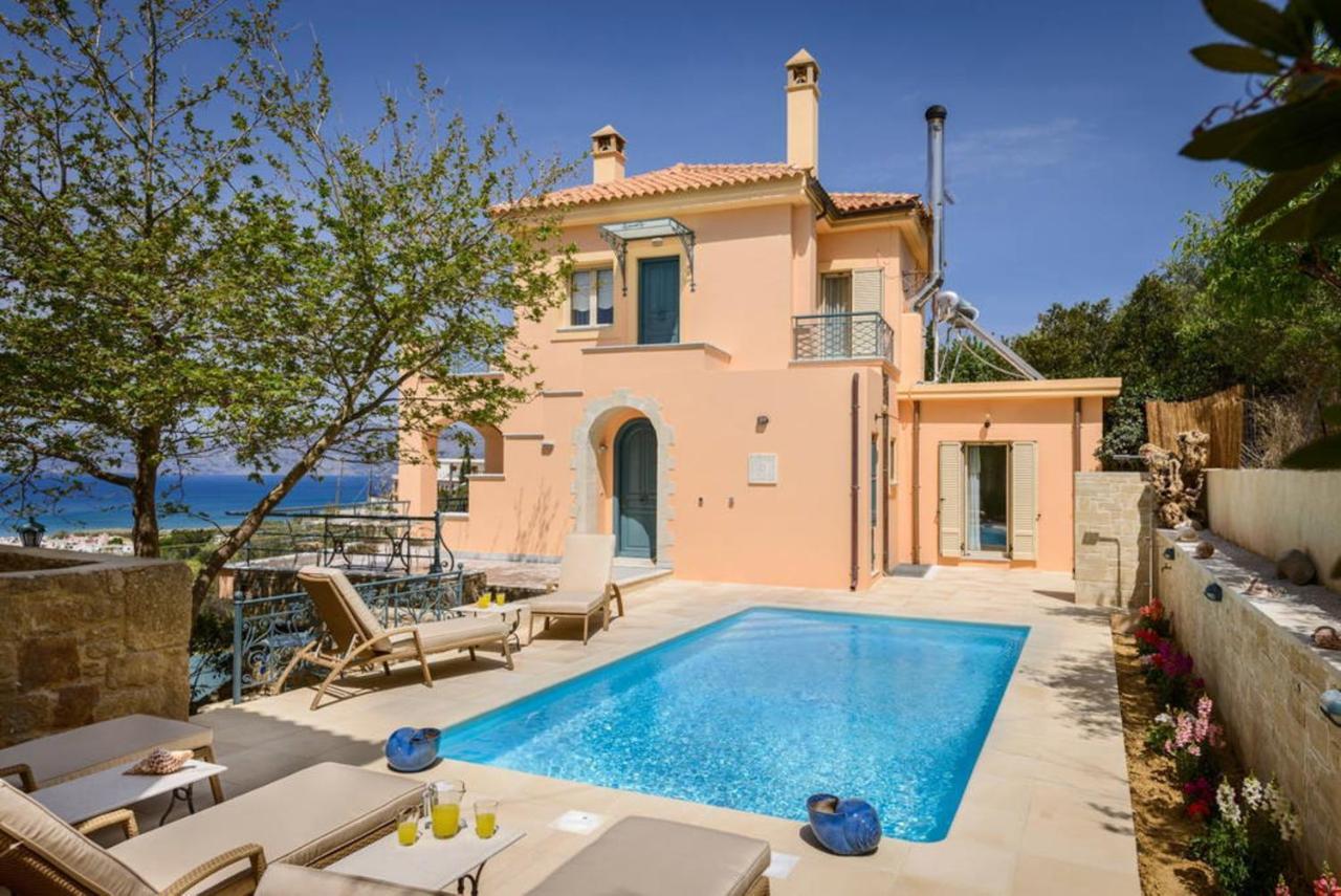Seaview Villa Sofia ' Top Destination ' Kissamos Bagian luar foto